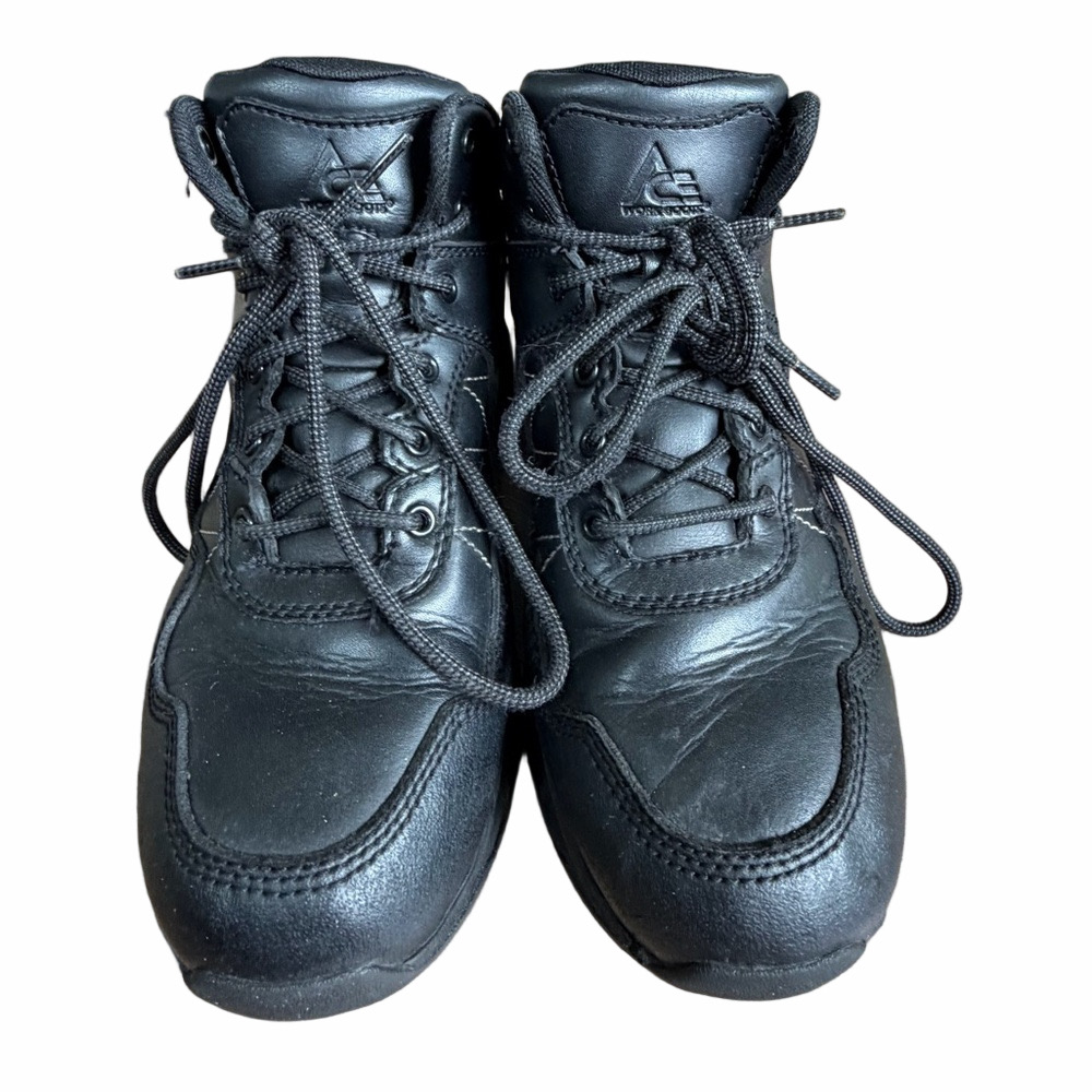 Ace Work Boots Shoes for Crews Black Men's Shoes